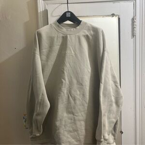 Essentials Off-White Crewneck